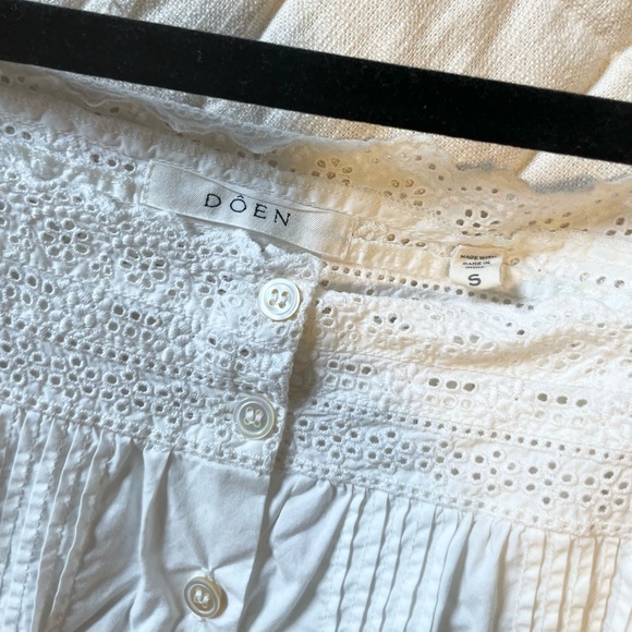 Doen Trieste Blouse Sz Small - Picture 6 of 6